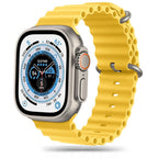 Tech-Protect IconBand Pro dirželis, skirtas Apple Watch 4/5/6/7/8/9/SE/Ultra 1/2 (42/44/45/49 mm) – geltonas -- Apple Watch 4