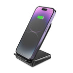 Tech-Protect Indukcinis įkroviklis QI15W-S2 15W stovo formos - juodas -- Cell phone chargers