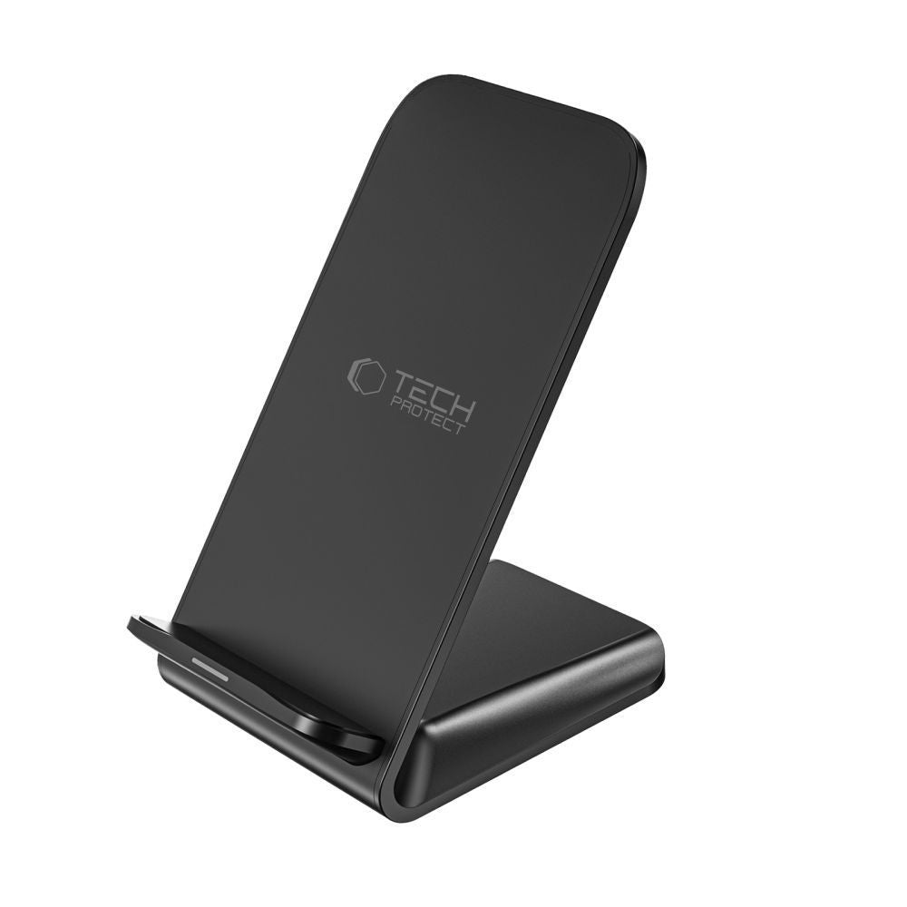 Tech-Protect Indukcinis įkroviklis QI15W-S2 15W stovo formos - juodas -- Cell phone chargers
