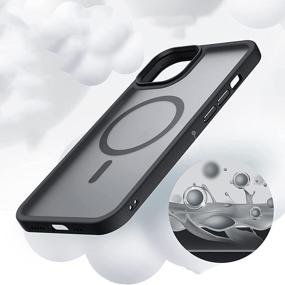 Tech-Protect MagMat MagSafe dėklas iPhone 11 Pro – juodas -- iPhone 11 Pro