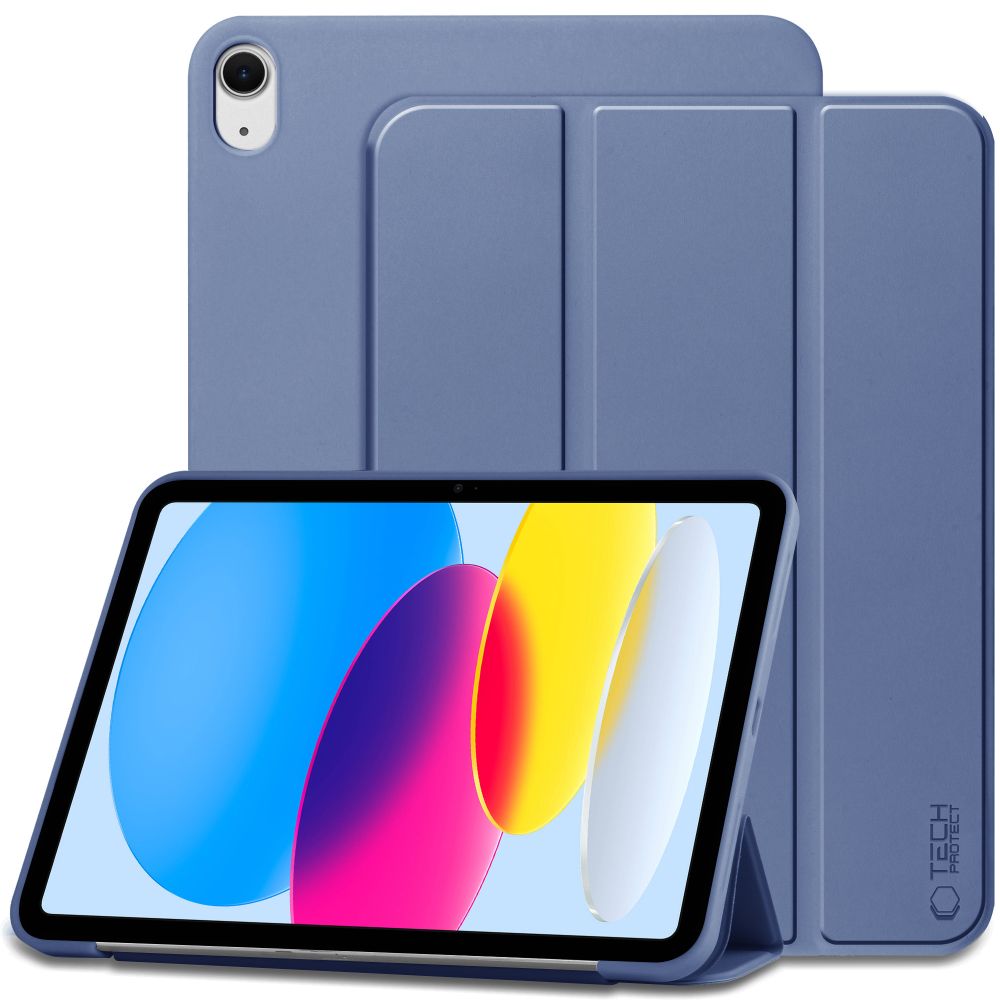 Tech-Protect SmartCase dėklas iPad 10.9" 2022 – mėlynas -- iPad 10.9" (2022)