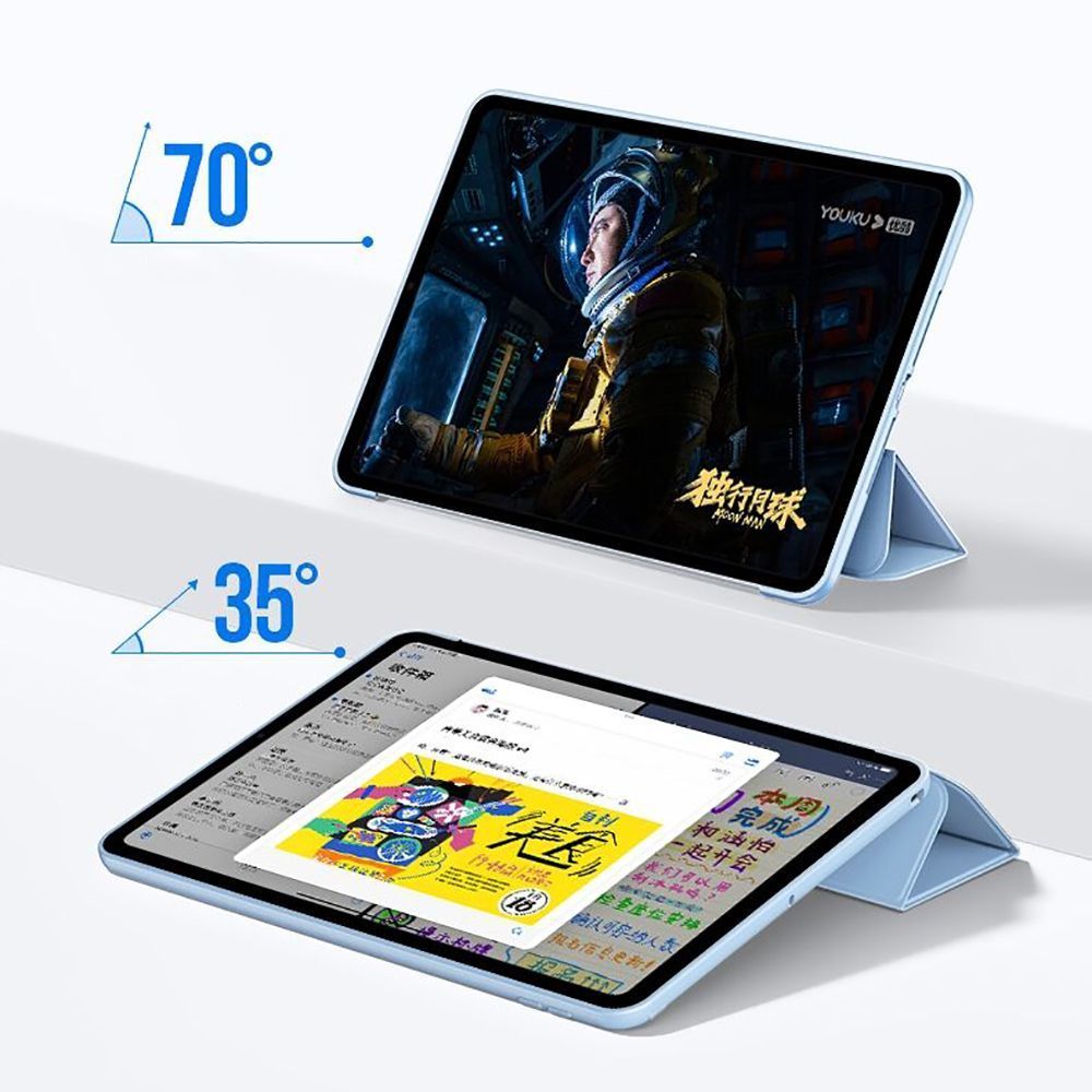 Tech-Protect SmartCase dėklas iPad 10.9" 2022 – mėlynas -- iPad 10.9" (2022)