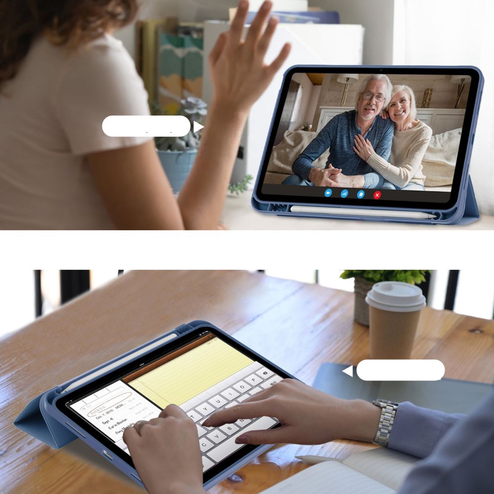 Tech-Protect SC Pen dėklas iPad 10.9" (2022) – mėlynas -- iPad 10.9" 2022
