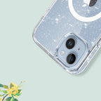Tech-Protect MagSafe dėklas iPhone 13/14 – skaidrus blizgus -- iPhone 13