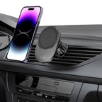 Tech-Protect Automobilinis telefono laikiklis MM15W-V1 su MagSafe 15W belaidžiu įkrovikliu prietaisų skydeliui / oro...