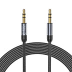 Tech-Protect UltraBoost kabelis 3,5 mm mini lizdas / 3,5 mm mini lizdas 1,5 m - juodas -- Audio Cables