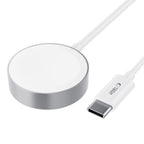 Tech-Protect UltraBoost Magnetinis indukcinis įkroviklis su USB-C jungtimi, skirtas Apple Watch, 1.2m - baltas -- Apple Watch