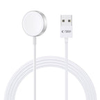 Tech-Protect UltraBoost Magnetinis indukcinis įkroviklis su USB-A jungtimi, skirtas Apple Watch, 1.2m - baltas -- Apple Watch
