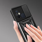 Tech-Protect CamShield Pro dėklas Redmi 12C – juodas -- Xiaomi Redmi 12C