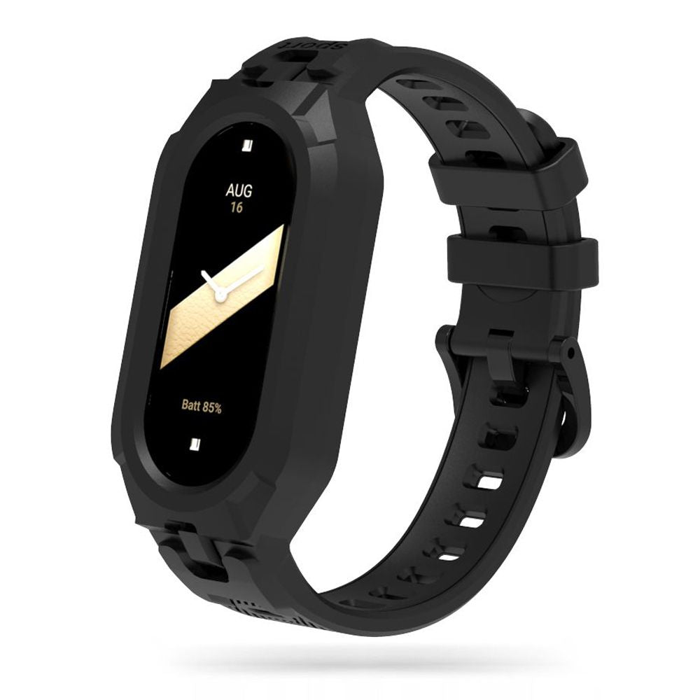 Tech-Protect Armor dirželis skirtas Xiaomi Smart Band 8/8 NFC - juodas -- Xiaomi Smart Band 8