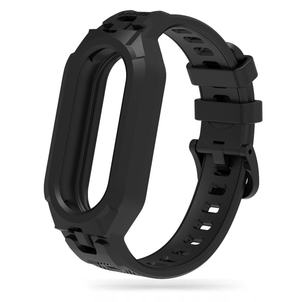 Tech-Protect Armor dirželis skirtas Xiaomi Smart Band 8/8 NFC - juodas -- Xiaomi Smart Band 8
