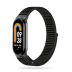 Tech-Protect nailoninis dirželis, skirtas Xiaomi Smart Band 8/8 NFC – juodas -- Xiaomi Smart Band 8