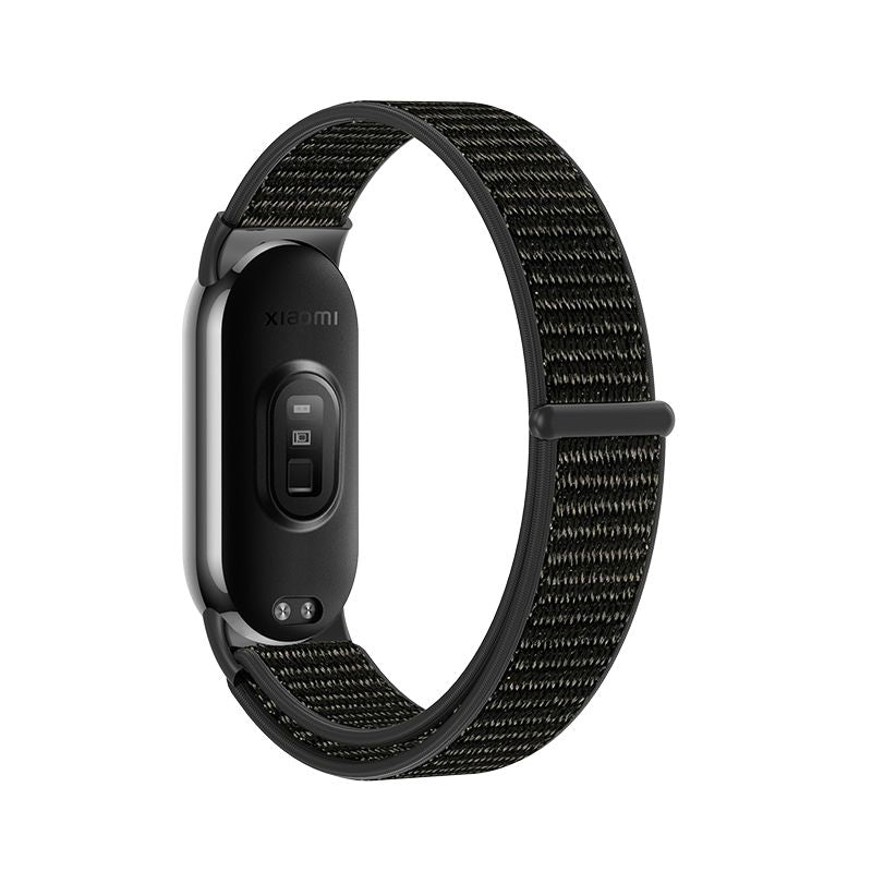 Tech-Protect nailoninis dirželis, skirtas Xiaomi Smart Band 8/8 NFC – juodas -- Xiaomi Smart Band 8