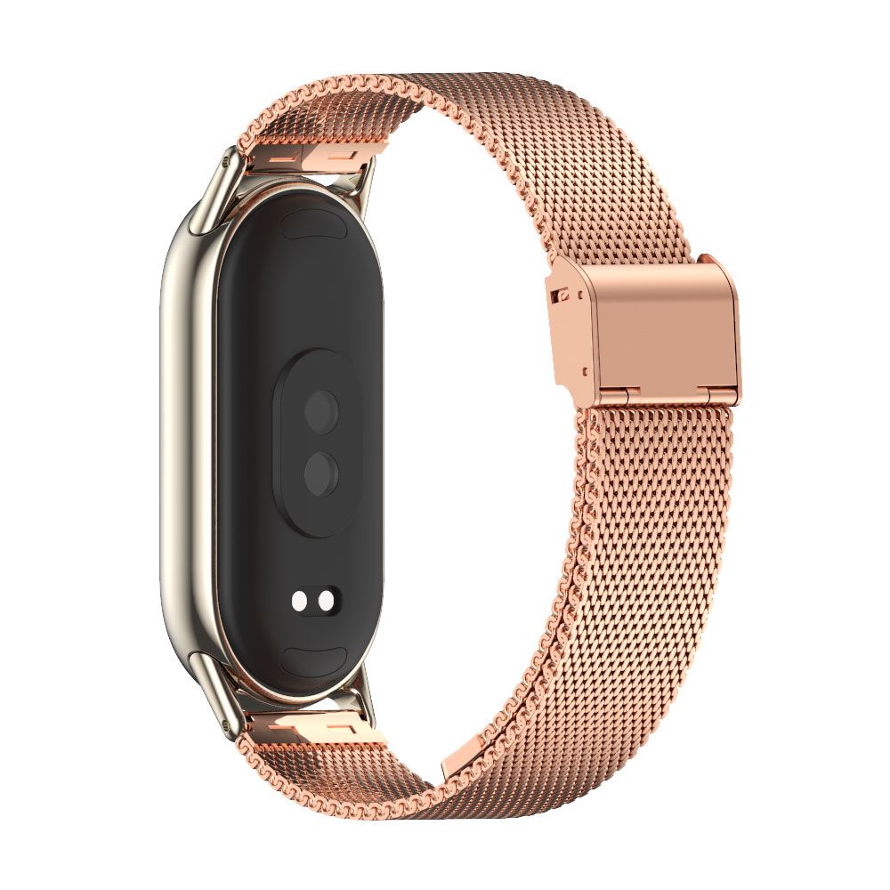 Tech-Protect MilaneseBand dirželis, skirtas Xiaomi Smart Band 8/8 NFC – rožinis -- Xiaomi Smart Band 8