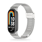 Tech-Protect MilaneseBand dirželis, skirtas Xiaomi Smart Band 8/8 NFC – sidabrinis -- Xiaomi Smart Band 8