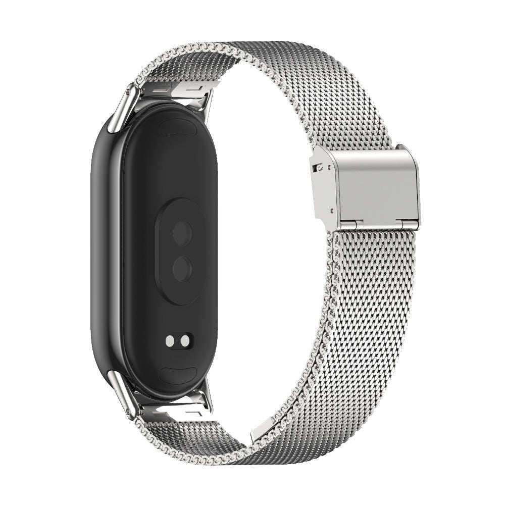 Tech-Protect MilaneseBand dirželis, skirtas Xiaomi Smart Band 8/8 NFC – sidabrinis -- Xiaomi Smart Band 8
