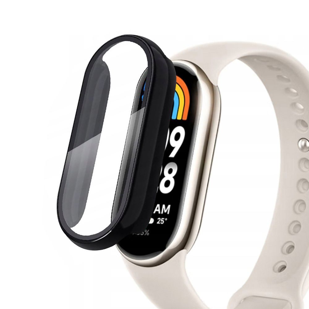 Tech-Protect Defense360 dėklas Xiaomi Smart Band 8 – juodas -- Xiaomi Smart Band 8 / Xiaomi Smart Band 8 NFC