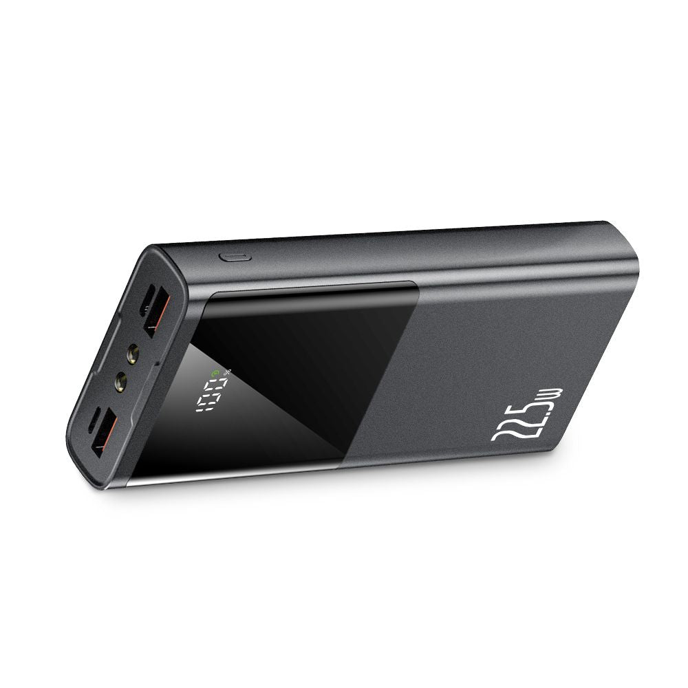 Tech-Protect Išorinė baterija PB13 20000mAh 22.5W 2x USB-A / USB-C / Lightning su USB-C / USB-A laidu - pilkas -- Powerbanks