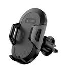 Tech-Protect V5 automobilinis telefono laikiklis prietaisų skydeliui / oro grotelių angai - juodas -- Cell phone holders