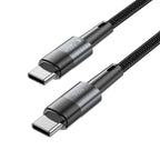 Tech-Protect UltraBoost USB-C / USB-C PD 60W 3A laidas 2m - pilkas -- Cell phone cables