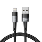 Tech-Protect UltraBoost Lightning / Lightning laidas 12W 2.4A 1m - pilkas -- Cell phone cables