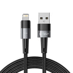 Tech-Protect UltraBoost Lightning / Lightning laidas 12W 2.4A 2m - pilkas -- Cell phone cables