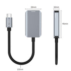 „Tech-Protect UltraBoost“ USB-C (vyriškas) / HDMI (moteriškas) 4K 60 Hz adapteris – juodas -- USB Adapters