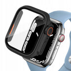 Tech-Protect Defense360 Apple Watch 44 mm dėklas – juoda/oranžinė -- Apple Watch 4