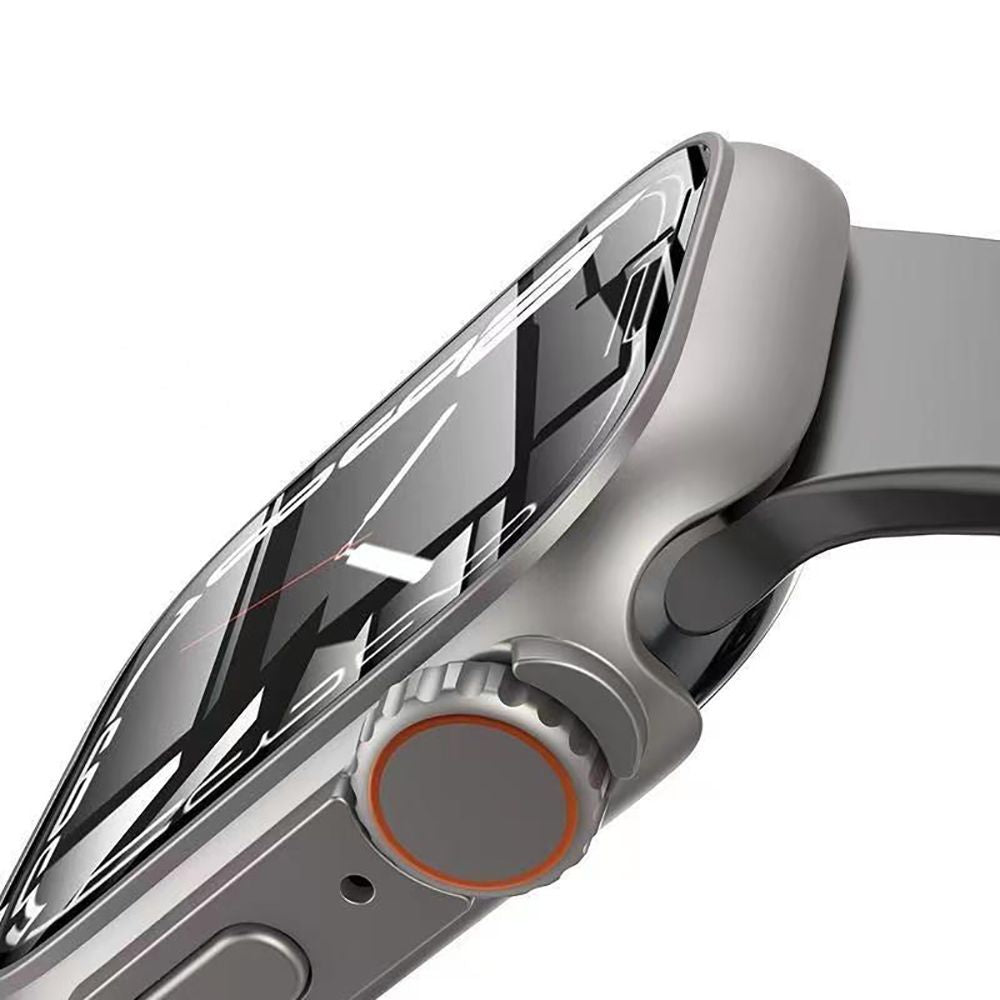 Tech-Protect Defense360 Apple Watch 44 mm dėklas – juoda/oranžinė -- Apple Watch 4