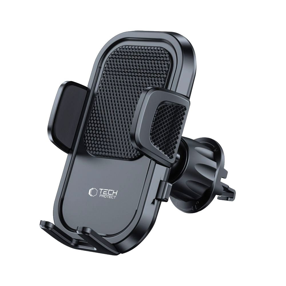 Tech-Protect Automobilinis telefono laikiklis V6 prietaisų skydeliui / oro angai - juodas -- Cell phone chargers