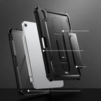 Tech-Protect Kevlar Pro dėklas iPad 10.9 2022 – juodas -- iPad 10.9" 2022