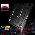 Tech-Protect Kevlar Pro dėklas iPad 10.9 2022 – juodas -- iPad 10.9" 2022