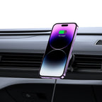 Tech-Protect Automobilinis telefono laikiklis MM15W-V5 su MagSafe 15W indukciniu įkrovikliu oro angai - juodas -- Cell...