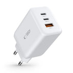 Tech-Protect C65W įkroviklis 2x USB-C PD 65W / USB-A QC 3.0 - baltas -- Cell phone chargers