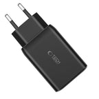 Tech-Protect C65W įkroviklis 2x USB-C PD 65W / USB-A QC 3.0 - baltas -- Cell phone chargers