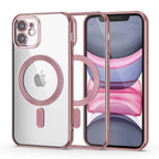 Tech-Protect MagShine MagSafe dėklas iPhone 11 – rožinis -- iPhone 11