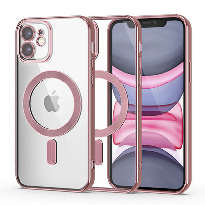Tech-Protect MagShine MagSafe dėklas iPhone 11 – rožinis -- iPhone 11