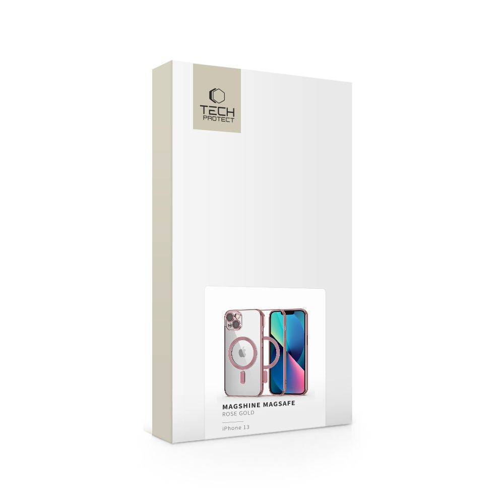 Tech-Protect MagShine MagSafe dėklas iPhone 13 – rožinis -- iPhone 13