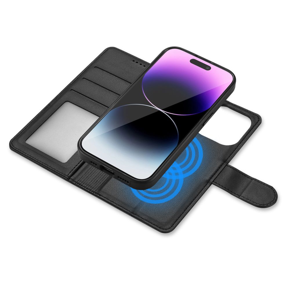 Tech-Protect Wallet MagSafe dėklas iPhone 13 – juodas -- iPhone 13
