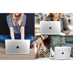 Tech-Protect SmartShell dėklas MacBook Air 15 – skaidrus -- MacBook Air 15" M2 / M3