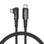 Tech-Protect UltraBoost L USB-C / USB-C 60W 6A laidas 1m - pilkas -- Cell phone cables