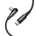 Tech-Protect UltraBoost L USB-C / USB-C 60W 6A laidas 1m - pilkas -- Cell phone cables