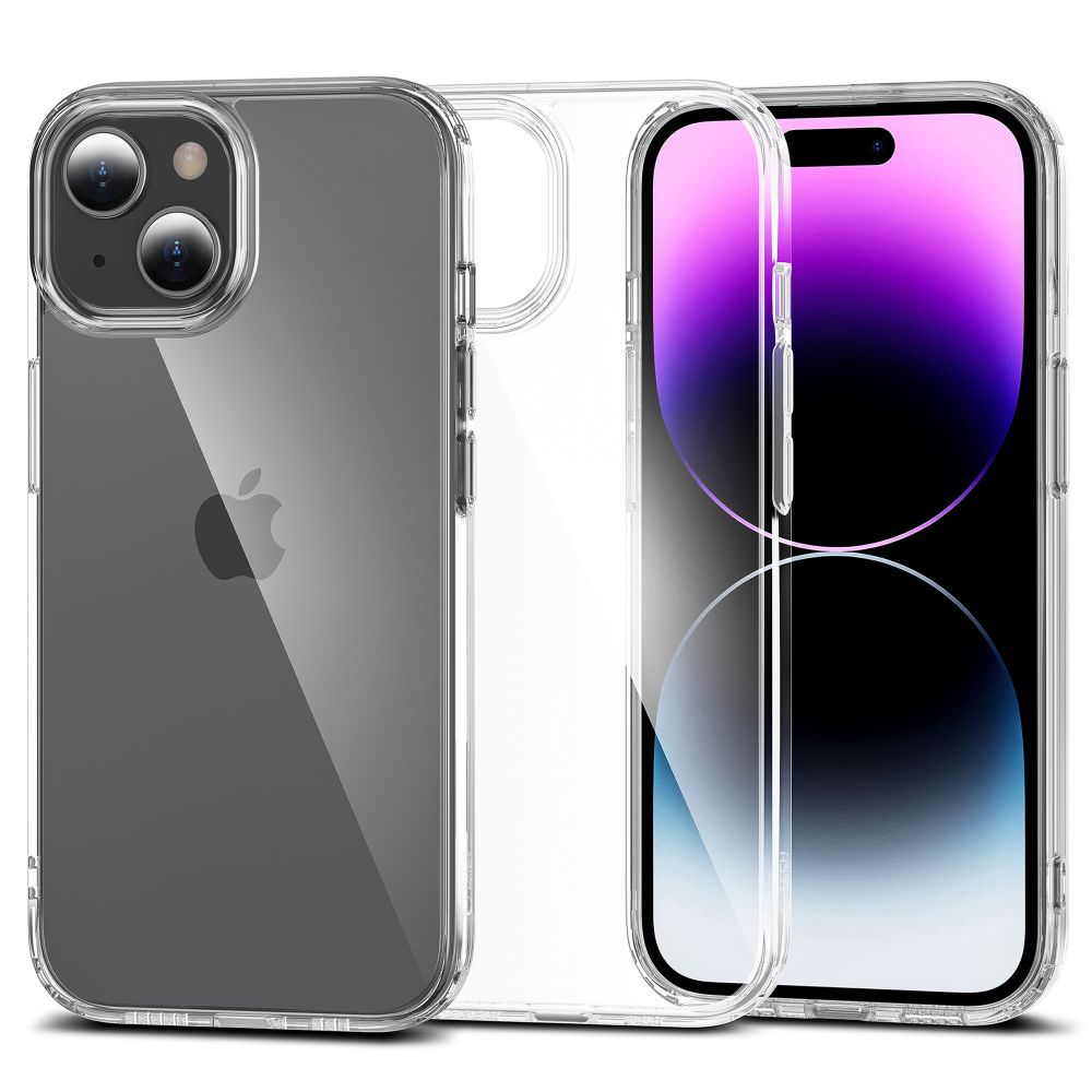 Tech-Protect FlexAir Hybrid dėklas iPhone 15 – skaidrus -- iPhone 15