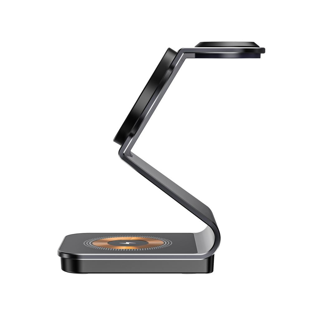 Tech-Protect QI15W-A29 3-in-1 indukcinis įkroviklis su MagSafe išmaniajam telefonui / Apple Watch / AirPods - juodas --...