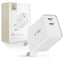 Tech-Protect C35W įkroviklis 2x USB-C PD 35W - baltas -- Cell phone chargers