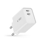 Tech-Protect C35W įkroviklis 2x USB-C PD 35W - baltas -- Cell phone chargers