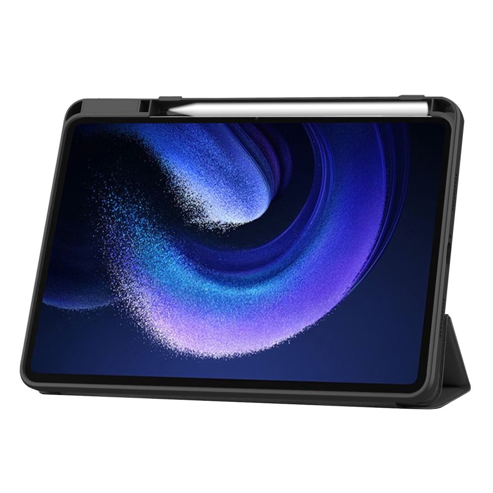 Tech-Protect SmartCase Pen dėklas Xiaomi Pad 6/6 Pro – juodas -- Xiaomi Pad 6
