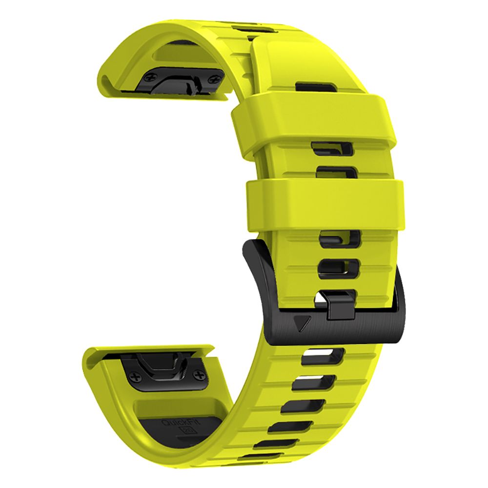 Tech-Protect IconBand Pro dirželis, skirtas Garmin Fenix ​​3 / 5X / 3HR / 5X Plus / 6X / 6X Pro / 7X - Lime Black --...