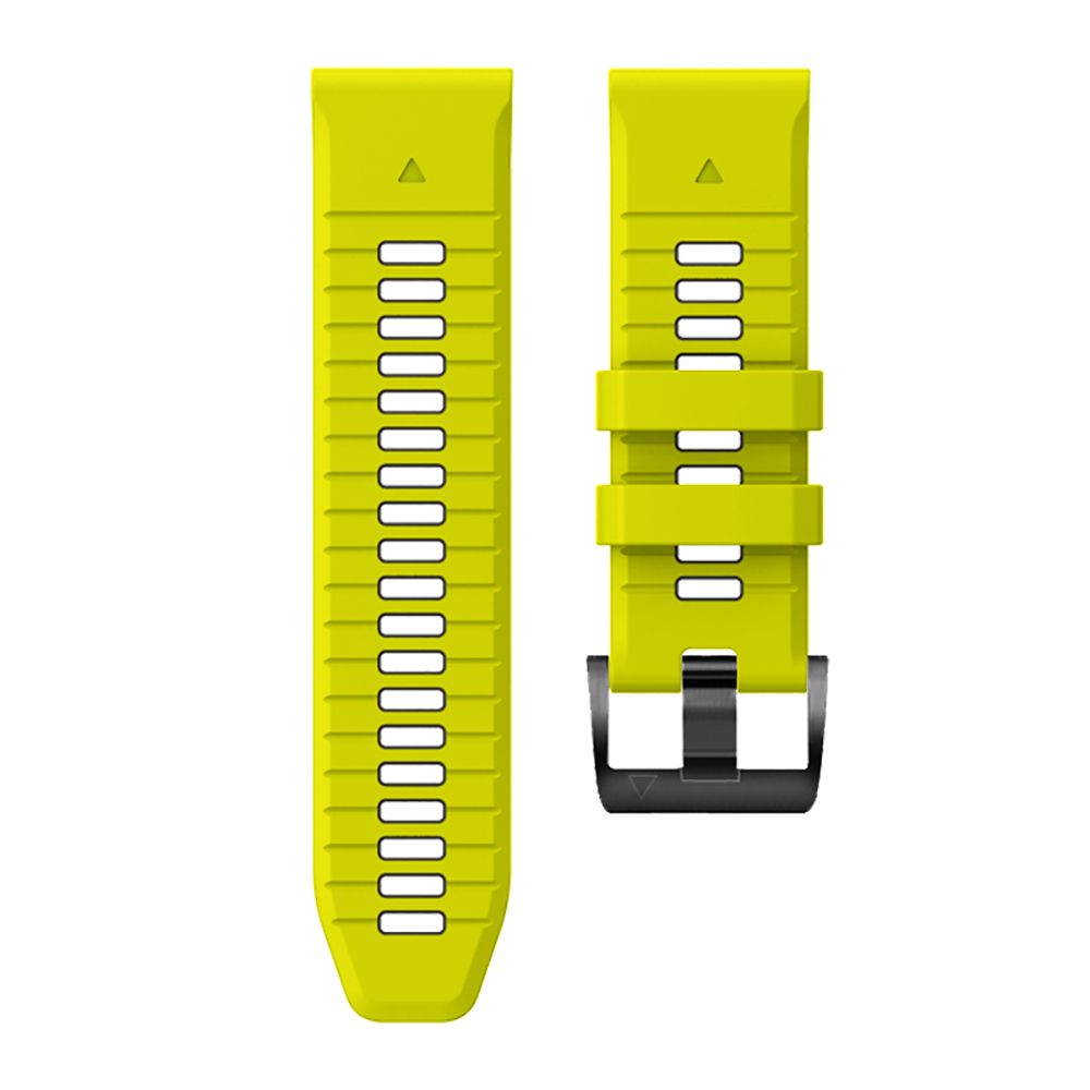Tech-Protect IconBand Pro dirželis, skirtas Garmin Fenix ​​3 / 5X / 3HR / 5X Plus / 6X / 6X Pro / 7X - Lime Black --...