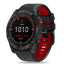 Tech-Protect IconBand Pro dirželis, skirtas Garmin Fenix ​​3 / 5X / 3HR / 5X Plus / 6X / 6X Pro / 7X - juodas/raudonas --...